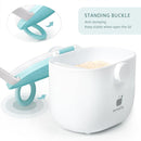 Termichy Baby Formula Dispenser, Portable Milk Powder Dispenser Container with Carry Handle and Scoop for Travel Outdoor Activities with Baby Infant, 8.8OZ, 0.55LB, 250g, 500ml (Baby Blue) by TinyTreasures Baby Boutique