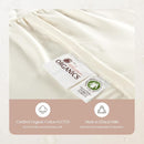 Organic Waterproof Mattress Protector Full Size - 100% Waterproof Mattress Pad with Extra Soft Quiet & Breathable Triple Layer Protection - GOTS Certified Machine Washable Deep Pocket Design (Full) by TinyTreasures Baby Boutique