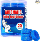 coldchill Toilet Bowl Cleaners 20 PACK, Long-Lasting Toilet Bowl Cleaner Tablets with Sustained-Release Technology Against Tough Stains, Automatic Toilet Cleaner for Deodorizing & Descaling by CozyNest Decor