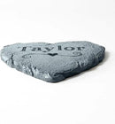 Let's Make Memories Personalized Garden Stone - Resin - Custom Garden Décor - Love Grows Here Round Stone with Heart Cutout - for Dad - for Father's Day by CozyNest Decor