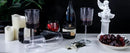 Ciaell 12 Pack Clear Plastic Wine Glasses - 10 Oz Disposable Wine Glasses with Stem for Parties & Weddings & Poolside & Outdoors & Camping by CozyNest Decor