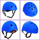 Adjustable Helmet for Ages 3-16 Kids Toddler Boys Girls Youth,Protective Gear with Elbow Knee Wrist Pads for Multi-Sports Skateboarding Bike Riding Scooter Inline skatings Longboard Roller Skate by TinyTreasures Baby Boutique