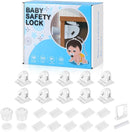 10 Pack Magnetic Cabinet Locks for Child Safety, Drawer Locks Baby Proofing, Magnetic Door Safety Locks for Cabinets and Drawers, Easy Installation No Tools Required (10 Pack and 2 Keys) by TinyTreasures Baby Boutique