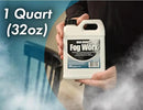 FogWorx Extreme High Density Fog Juice - Quart – 32 Fluid Ounces of Long Lasting, High Output, Odorless Water Based Machine Fluid for 400 to 1500 Watt Machines by GreenHaven Gardens