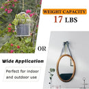 197 Inch Gold Hanging Baskets - Adjustable Length, Brass Decorative Metal Chain with A Great Assortment of Hooks for Hanging Bird Feeders Planters Baskets Billboards Ornaments, Chain Hooks DIY by GreenHaven Gardens