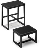 Step Stool for Kids Adults,Holds up to 500Lb,3 in1 Heavy Duty Sturdy Two Foot Stool for Kichen/Bathroom/High beds, Wooden&Metal Frame, Non-Slip Pads… by TinyTreasures Baby Boutique