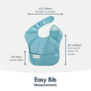 Tiny Twinkle Mess Proof Baby Bibs for Eating - Waterproof, Wipeable Bibs - Toddler Bibs - Travel Friendly - PFAS, PVC, BPA, Phthalate Free - Baby Food Bibs(5 Pack, Boy Spring) by TinyTreasures Baby Boutique