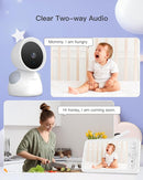 ARENTI Baby Camera Monitor, 2K/3MP WiFi 6, Smartphone App, Super Night Vision, Crying Detection, Auto Tracking, Temp&Humidity Sensor, Cloud&SD Card Storage (D3) by TinyTreasures Baby Boutique