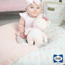 SEALY BABY Children's Floor Cushion, Kids, Toddler Play Mat & Soft Lounger (Drops & Robin Blue) by TinyTreasures Baby Boutique