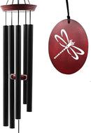 Wind Chimes for Outside, 33 Inch Wind Chimes Outdoor Tuned Soothing Melody, Memorial Wind Chime Sympathy Gifts for Loss of Loved One Prime. Garden Wind Chime. Dragonfly by CozyNest Decor