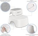 Maliton Baby Potty Training Seat with Step Stool, Toddler Toilet Seat for Boys Girls, Anti-Slip Toddler Stool for Bathroom, Kitchen, Toilet Potty Training Set(One Potty Seat+Two Step Stool for Kids) by TinyTreasures Baby Boutique