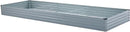 12x4x1ft Galvanized Raised Garden Bed,Outdoor Planter Box Metal Patio Kit Planting Bed for Vegetables Flowers Herb,Grey by GreenHaven Gardens