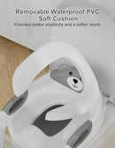 Potty Training Seat with Step Stool Ladder, Potty Training Toilet Seat with Soft Seat Splash Guard, Adjustable Height, 2 in 1 Potty Seats for Toddlers Kids Boys Girls by TinyTreasures Baby Boutique
