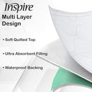 Inspire Washable and Reusable Incontinence Chair or Bed Pads | 3 Pack Waterproof Mattress Pad Chucks Pads | Reusable Bed Pads Washable Waterproof Chux Pads | Pee Pads for Adults Use As Pet Pad by TinyTreasures Baby Boutique