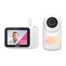 VTech Video Baby Monitor with Camera and Audio, 3.5" LCD Screen, Pan-Tilt-Zoom, 2-Way Talk, VOX Mode, Night Light, Lullabies, Soothing Sounds, Temperature Sensor, Long Range, No WiFi: VM4263 (White) by TinyTreasures Baby Boutique
