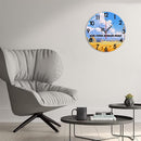 Generic Custom Wall Clock Personalized Picture Hanging Time Clocks Silent Non Ticking Round Decoration for Kitchen Creative, 12x12Inch by TinyTreasures Baby Boutique