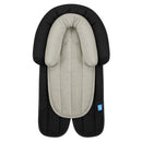 COOLBEBE Upgraded 2-in-1 Babybody Supports for Newborn Infant - Extra Soft Breathable Car Seat Insert Cushion Pad, Perfect for Carseat, Stroller, Swing, Bouncer Black by TinyTreasures Baby Boutique