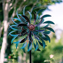 VEWOGARDEN 360° Outdoor Wind Spinner, Wind Sculpture Spinner with Metal Stake, Yard Art Decor for Patio, Lawn & Garden 63 * 13 by GreenHaven Gardens