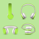 LilGadgets Connect+ Wired Kids Headphones for School with Mic, Volume Limited & Noise Reduction, On-Ear Headset with Cord, SharePort Technology for Multiple Kids & SoftTouch Padding, Green by TinyTreasures Baby Boutique