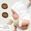 Cute Baby Mittens Newborn, No Scratch Baby Boy Mittens, Baby Girl Hat Gloves for Toddlers, Infant, Newborn by TinyTreasures Baby Boutique