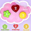 Aitbay Plush Elephant Music Baby Toys 0 3 6 9 12 Months, Cute Stuffed Aminal Light Up Baby Toys Newborn Baby Musical Toys for Infant Babies Boys & Girls Toddlers 0 to 36 Months (Purple) by TinyTreasures Baby Boutique