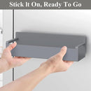 4 Pack Magnetic Spice Rack Organizer for Refrigerator and Oven, Dark Grey Fridge Organizers and Storage for Kitchen by CozyNest Decor