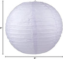 WYZworks - Round Paper Lanterns 10 Pack (Light Lavender, 8") - Hanging Paper Lanterns Lamp for Wedding, Birthday, Party and Home Decorations with 8", 10", 12", 14", 16" Option by GreenHaven Gardens