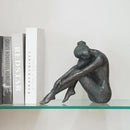 Guichifun Yoga Dancer Statue Home Decoration - Resin Bronze Sculpture Modern Creative Home Garden Statue Handicrafts Art Ware Home Décor Office Room or Outdoor Garden Gifts 10.25 x 4.25 x 8.75 Inch by CozyNest Decor