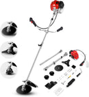 Weed Eater String Trimmer, 58cc Cordless Grass Gas Powered Weed Wacker 4-in-1 Straight Shaft String Trimmer Brush Cutter with 4 Detachable Head by GreenHaven Gardens