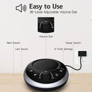 Sound Machine Loud White Noise Machine Nonstop Brown Noise Machine 30 Soothing Sounds for Baby Kids Adults Plug in Pink Noise Sleep Machine 36-Level Vol 4 Timer Memory Function for Home Travel Office by TinyTreasures Baby Boutique