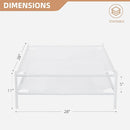 STORAGE MANIAC Sweater Drying Rack, Mesh Clothes Drying Rack, Stackable Laundry Drying Rack, Lay Flat Dryer for Delicates, Portable Dry Rack for Indoor or Outdoor, White, 2-Pack by TinyTreasures Baby Boutique