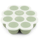 KeaBabies Silicone Food Freezer Trays with Lid, 2oz x 10 Pods Baby Food Storage Containers, Easy Puree Meal Prep, Breast Milk Silicone Freezer Molds, Dishwasher, Microwave Safe, BPA-Free (Sage) by TinyTreasures Baby Boutique