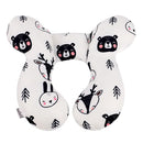 KAKIBLIN Baby Travel Pillow, Pillow for Head and Neck, Upgraded Baby Neck Support Pillow for Car Seat,Pushchair,Travel (Bear) by TinyTreasures Baby Boutique