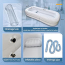 Medical Inflatable Bathtub,Inflatable Bed Bath,Medical PVC Bedside Shower Bathtub Kit,Bed Baths for The Disabled,Suitable for Disabled People, Elderly Pregnant Women, Etc by TinyTreasures Baby Boutique