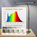 Super-Bright Grow Light for Indoor Plants, 6000K 108LEDs Full Spectrum Plant Lamp with Timer 4/8/12Hrs & Height Extendable for Home Office Desktop Plants, 12V 3A High Power Output for Faster Growth by GreenHaven Gardens