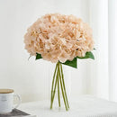 8pcs Fake Flowers Silk Hydrangea Artificial Flowers Bouquets Faux Hydrangea Stems for Home Table Centerpieces Wedding Party Decoration by CozyNest Decor