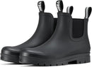 HISEA Women's Short Rain Boots Waterproof Garden Shoes Rubber Chelsea Boots Anti-Slipping Rainboots for Ladies with Comfort Insole Lightweight Stylish Ankle Rain Shoes Outdoor Work Booties by GreenHaven Gardens