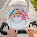 Baby Stroller Arch Toys, Crib Mobile for Infants Adjustable Bassinet Mobile with Universal Clamps, Activity Toy Bar for Bouncer Newborn Car Seat Stroller Sense Toy for Baby 0-12 Months by TinyTreasures Baby Boutique