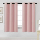 H.VERSAILTEX Blackout Curtains for Bedroom Thermal Insulated Room Darkening Living Room Curtains 63 Inch Long Grommet Privacy Protection Window Curtain Panels/Drapes for Nursery, 2 Panels, Baby Pink by CozyNest Decor