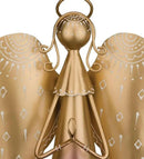 Regal Art & Gift Angel Statue - Metal Indoor/Outdoor Garden Statue Deals, Elegant Garden Decor, Beautiful Gifts for Women, Exquisite Angel Statues for Garden, 16-Inch, Gold by CozyNest Decor