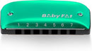 BabyFat 7 Hole Blues Mini Harmonica Set,Diatonic Harmonica with free lanyards,Easy-playing Musical Instrument(Key of F) by TinyTreasures Baby Boutique