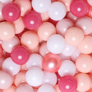 GOGOSO Ball Pits Balls for Toddlers Pack of 50 100 200 Plastics Shape Ball Non-Phthalate Non-BPA Non-Toxic 2.2-Inch Crush Proof Play Balls by TinyTreasures Baby Boutique