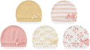 Newborn Baby Boy Girl Caps Mittens Socks Set Cotton Baby Essentials Accessories (Hats+Gloves+Socks) by TinyTreasures Baby Boutique