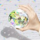 Clear Crystal Ball Prism Window Rainbow Maker Window Prisms Suncatcher for Feng Shui, (100mm/3.94inch) by GreenHaven Gardens
