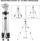 STYDDI Heavy Duty Impact Sprinkler on Tripod Base, Tall Metal Pulsating Telescoping Tripod Sprinkler for Large Area, Yard, Lawn, Garden, Waters up to 70 Ft. Diameter, Legs Extends Up to 36-inch by GreenHaven Gardens