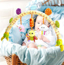 Caterbee Travel Arch Bassinet Toys for Infant & Toddlers, Baby Crib Stroller Accessory & Pram Activity Bar Toy for Senses and Motor Skills Development Indoor and Outdoor by TinyTreasures Baby Boutique