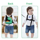 3 in 1 Toddler Harness Leash + Baby Anti Lost Wrist Link, Accmor Cute Dinosaur Child Safety Harness Tether, Kids Walking Wristband Assistant Strap Belt for Parent Boys Outdoor Activity (Black) by TinyTreasures Baby Boutique