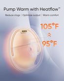 eufy Original 27mm Flange (2-Pack), Replacement Accessories for Wearable Breast Pump E20/S1/S1 Pro, HeatFlow™ Technology, Food-Grade Silicone, Durable, Comfortable, Ergonomic Fit by TinyTreasures Baby Boutique