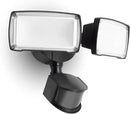 LUTEC 38W 3500 Lumen LED Motion Activated Integrated Dual-Head Floodlight Outdoor with Motion Sensor, 5000K Daylight, Dusk to Dawn, Exterior Security Wall Light for Patio, Garden, Yard(Black) by GreenHaven Gardens