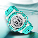 Kids Watch,Boys Watch for 3-15 Year Old Boys,Digital Sport Outdoor Multifunctional Chronograph LED 50 M Waterproof Alarm Calendar Analog Watch for Children with Silicone Band,Kids Gift by TinyTreasures Baby Boutique